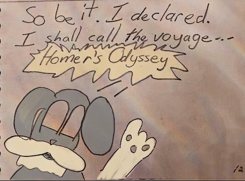Homer's Dog Odyssey declaration.